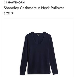 NWT Hawthorn Cashmere Sweater